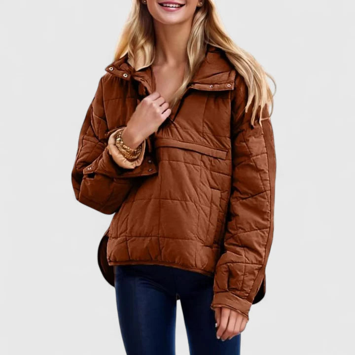 Veronika  – Voděodolná oversized mikina s kapucí