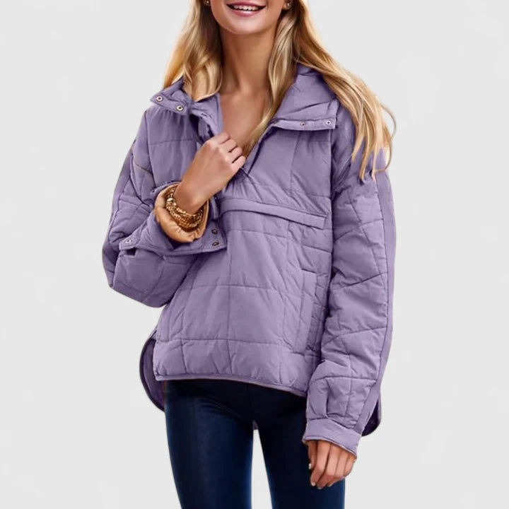 Veronika  – Voděodolná oversized mikina s kapucí