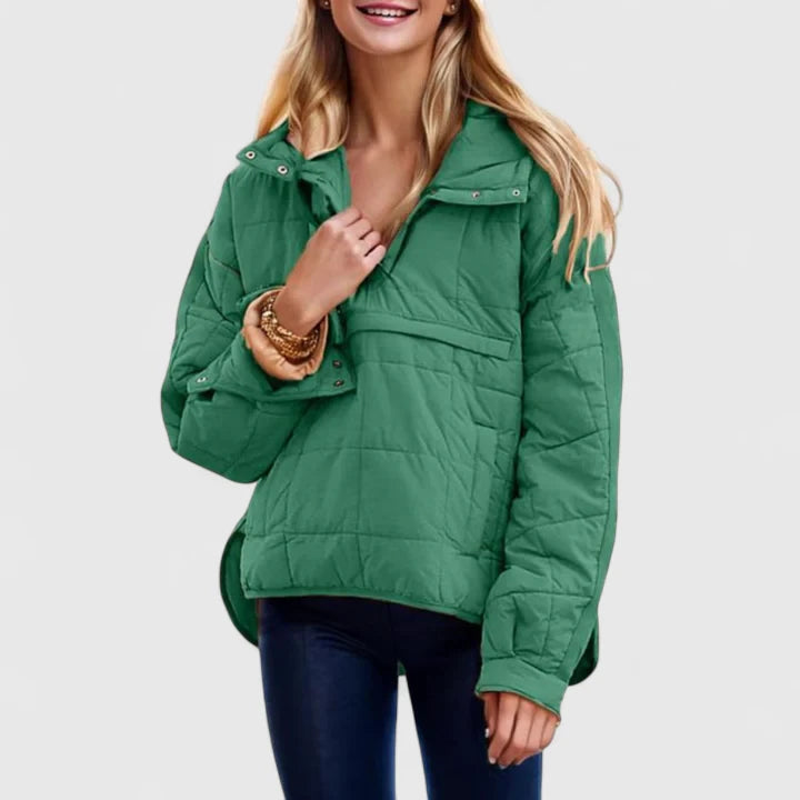 Veronika  – Voděodolná oversized mikina s kapucí