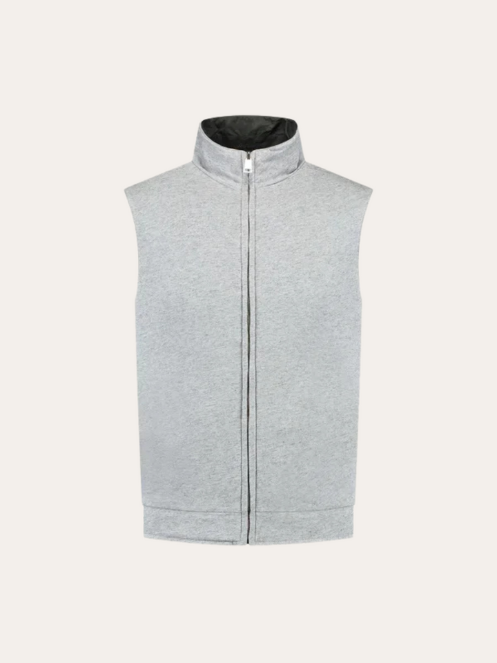 Oboustranný městský bodywarmer - Černý